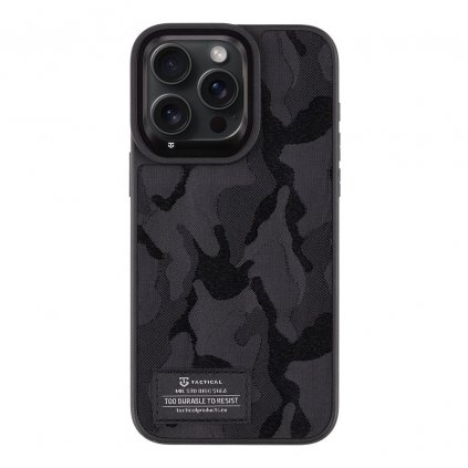 Zadný kryt Tactical Camo Troop pre Apple iPhone 15 Pro Max Black