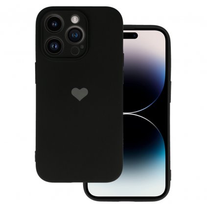 Zadný kryt Vennus Heart pre Iphone 14 Pro Max design 1 čierne