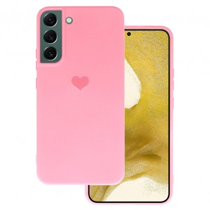 Zadný kryt Vennus Heart pre Samsung Galaxy S22 Plus design 1 ružový