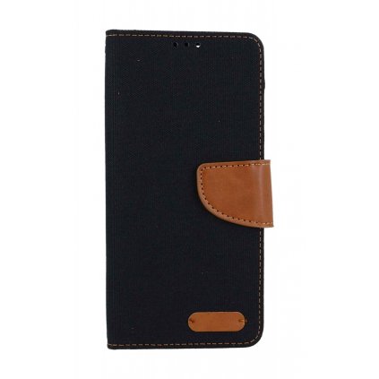 Flipové puzdro Canvas pre Xiaomi Redmi Note 12 čierne