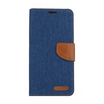 Flipové puzdro Canvas pre Samsung A14 blue dark blue