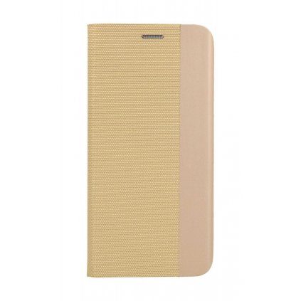 Flipové puzdro Sensitive Book pre Samsung A14 zlaté