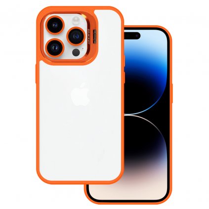 Tel Protect Kickstand puzdro pre Iphone 13 Pro Max oranžové