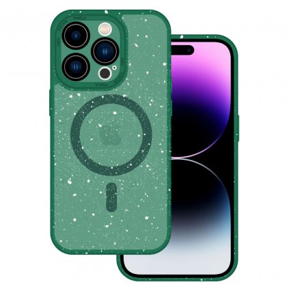 Tel Protect Magnetic Splash Frosted Case pre Iphone 15 Pro Max Green