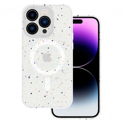 Tel Protect Magnetic Splash Frosted Case pre Iphone 15 Pro White