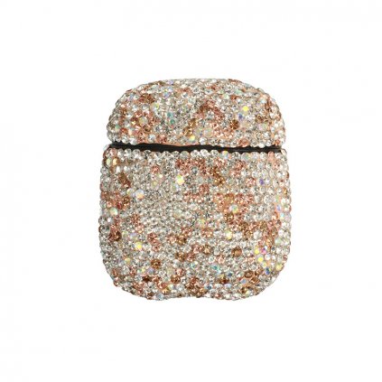 Puzdro pre sluchádla Diamonds pre Airpods - zlaté