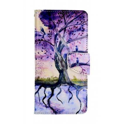 Flipové puzdro TopQ pre Xiaomi Redmi Note 12 Kresba stromu