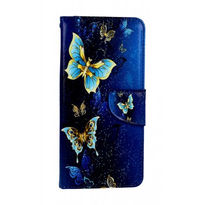 Flipové puzdro TopQ pre Samsung A14 Kúzelní motýliky