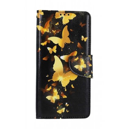 Flipové puzdro TopQ pre Xiaomi Redmi Note 12 Luxusné motýliky