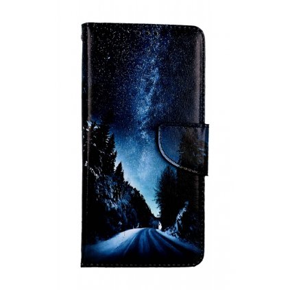 Flipové puzdro TopQ pre Xiaomi Redmi Note 12 Zimná cesta