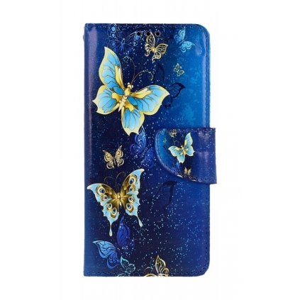 Flipové puzdro TopQ pre Samsung A54 5G Kúzelní motýliky