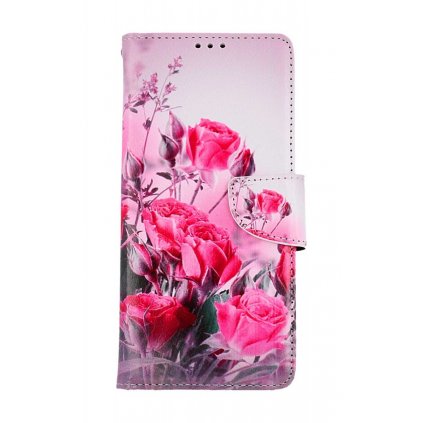 Flipové puzdro TopQ pre Xiaomi Redmi 12C Romantické ruže