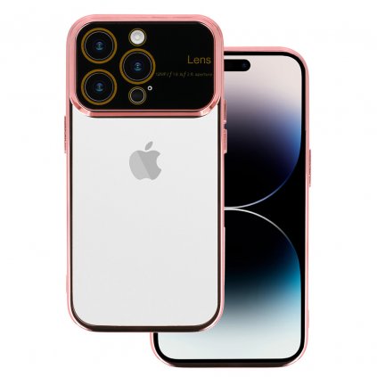 Puzdro Electro Lens pre Xiaomi Redmi Note 12 5G/Poco X5 Rose gold
