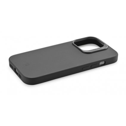 Ochranný silikónový kryt Cellularline Sensation Plus pre Apple iPhone 15, čierny