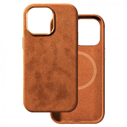 Puzdro Alcane Magsafe pre Iphone 14 Brown