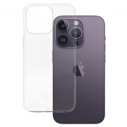 Ultra priehľadné 1mm puzdro pre Iphone 14 Pro Max Transparent