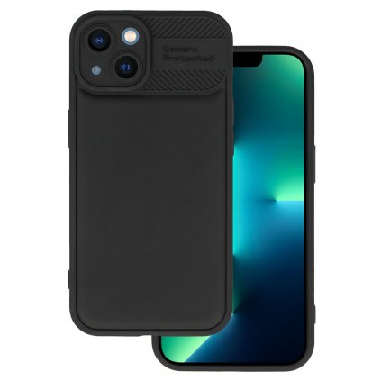 Zadný kryt TopQ Camera Protected pre Iphone 13 čierny