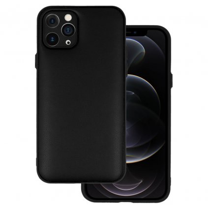 Kožené 3D puzdro pre Iphone 11 Pro design 1 čierne