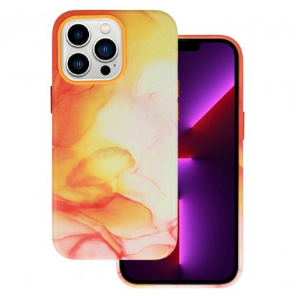 Zadný kryt Leather Ink pre Iphone 14 Plus design 3