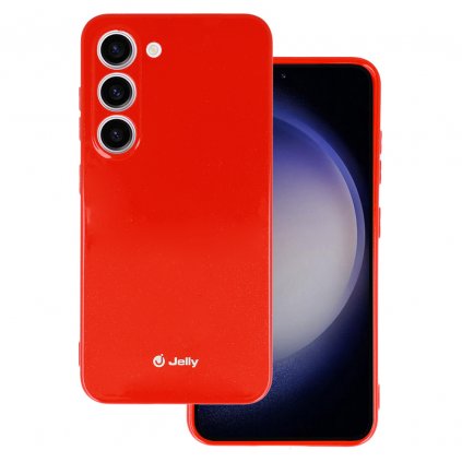 Jelly Case pre Samsung Galaxy S23 Plus červený