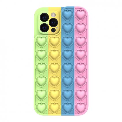 Puzdro Heart Pop It pre Samsung Galaxy A22 4G/M22 4G color 4
