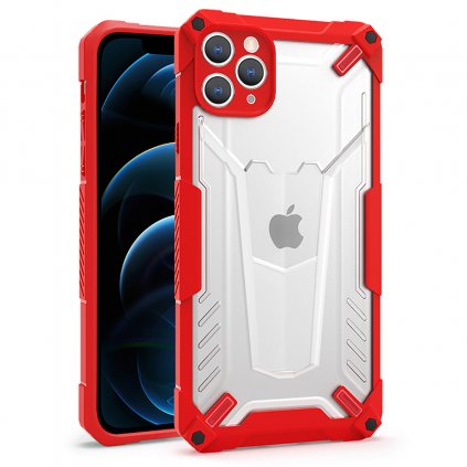 Hybridné puzdro Tel Protect pre Samsung Galaxy S21 Red