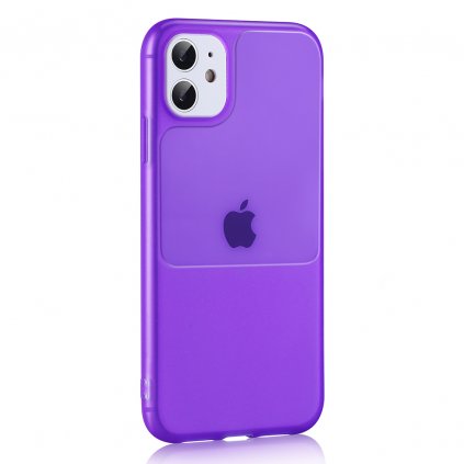Puzdro TEL PROTECT s okienkom pre Iphone 12 Mini Purple