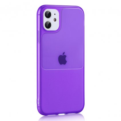 Puzdro TEL PROTECT s okienkom pre Iphone 11 Pro Purple