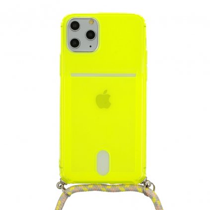 Puzdro STRAP Fluo pre Iphone 12/12 Pro Lime