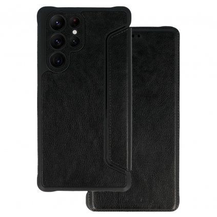 Kožené puzdro Razor Xiaomi Redmi Note 12 5G/Poco X5 čierne