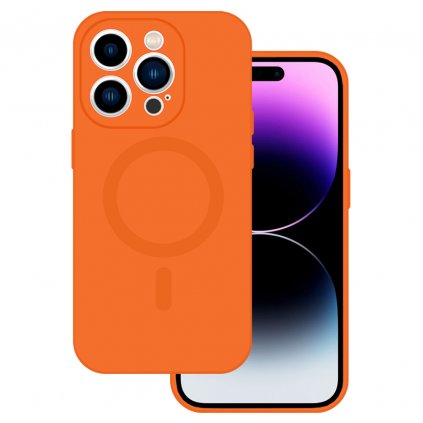 TEL PROTECT MagSilikónové puzdro pre Iphone 13 Orange