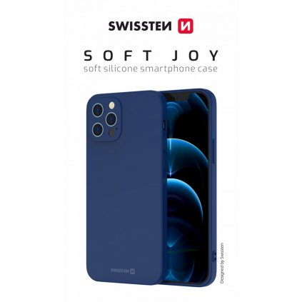 Zadný kryt Swissten Soft Joy pre Samsung A55 modrý