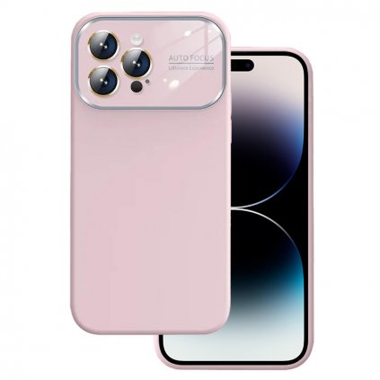 Zadné puzdro TopQ Soft Lens pre Iphone 11 svetlo ružové
