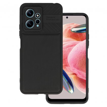 Zadný kryt TopQ Camera Protected na Xiaomi Redmi Note 12 4G čierny