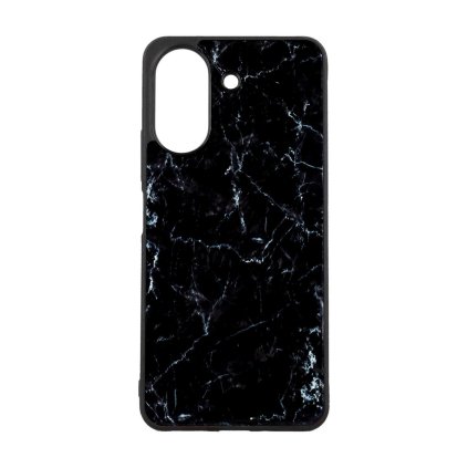 Zadný pevný kryt Marble na Xiaomi Redmi 13C Smoky Black