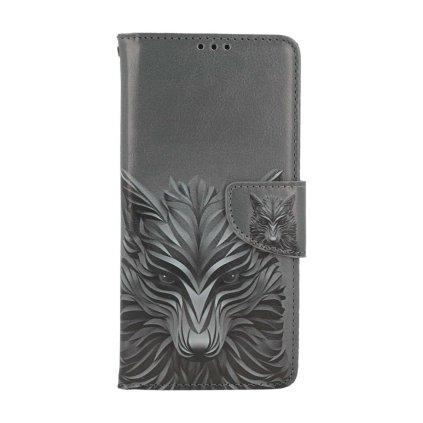 Flipové puzdro TopQ pre Samsung A23 5G Vlk