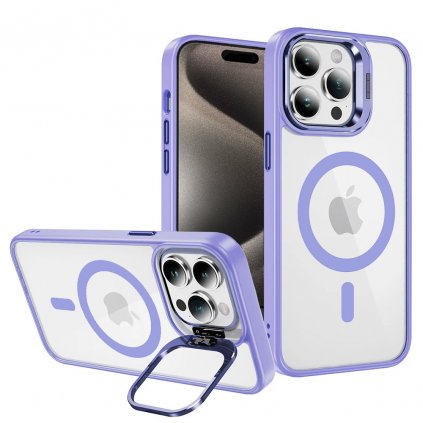 Tel Protect Kickstand Magsafe puzdro pre Iphone 14 svetlo fialové