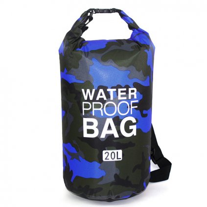 Vodotesný vak DRY 20L modrý