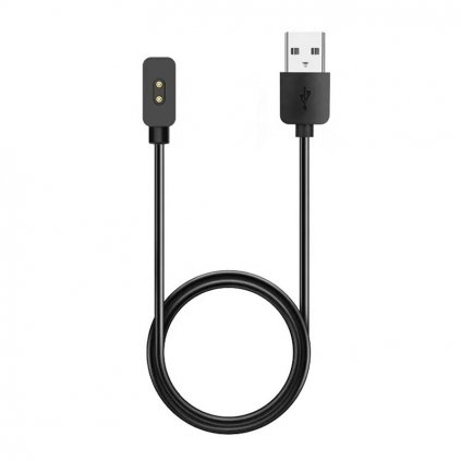 Nabíjací kábel pre Xiaomi Mi Band 8 USB kábel čierny