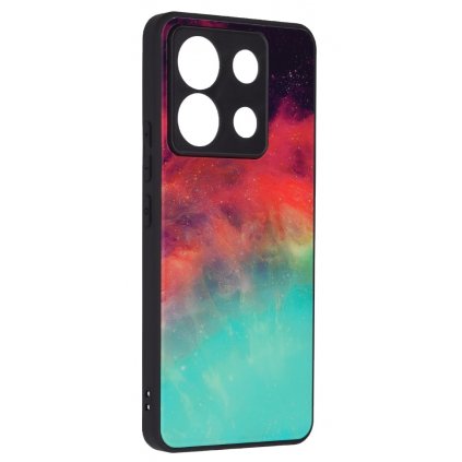 Zadný pevný kryt Glaze na Xiaomi Redmi Note 13 5G Fiery Ocean