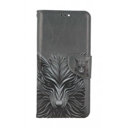 Flipové puzdro TopQ pre Xiaomi Redmi Note 13 5G Vlk