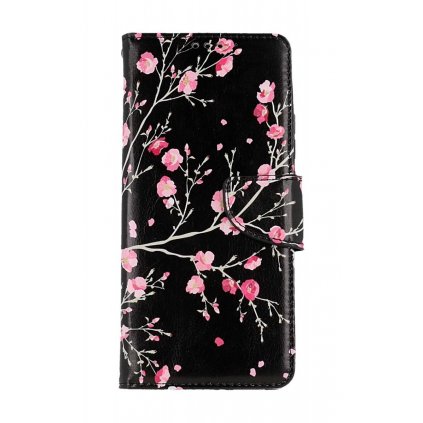 Flipové puzdro TopQ pre Xiaomi Redmi 12C Nočné kvety