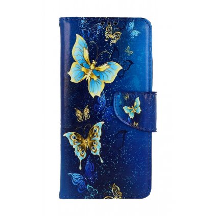 Flipové puzdro TopQ pre Xiaomi Redmi 13C Kúzelní motýliky