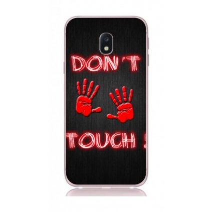 Zadný kryt na Samsung J3 2017 Dont Touch red