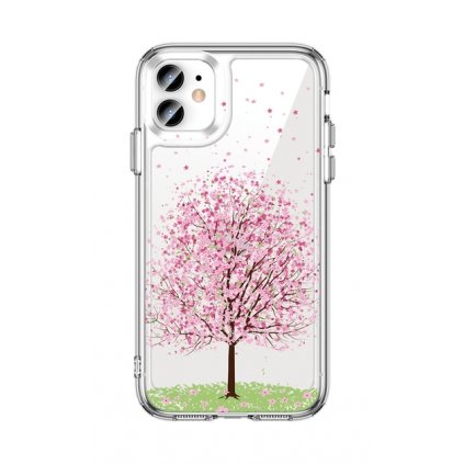Zadný pevný kryt s obrázkom pre iPhone 11 Blossom Tree