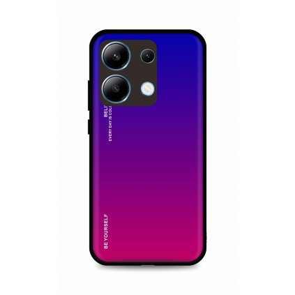Zadný pevný kryt LUXURY na Xiaomi Redmi Note 13 dúhový fialový