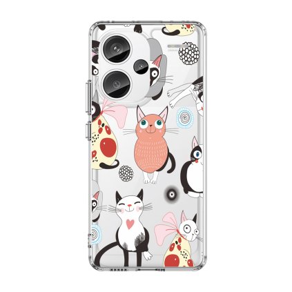 Zadný pevný kryt Image na Xiaomi Redmi Note 13 Pro+ 5G Cats 2