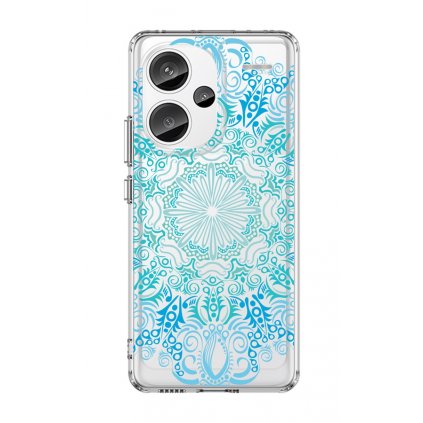Zadný pevný kryt na Xiaomi Redmi Note 13 Pro+ 5G Blue Mandala