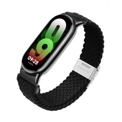 Nylonový remienok Forcell F-Design FX5 pre Xiaomi Mi Band 8 čierny