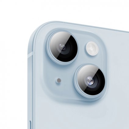 Tvrdené sklo Benks Warrior Lens Protector pre iPhone 15 - 15 Plus (2 ks) modré